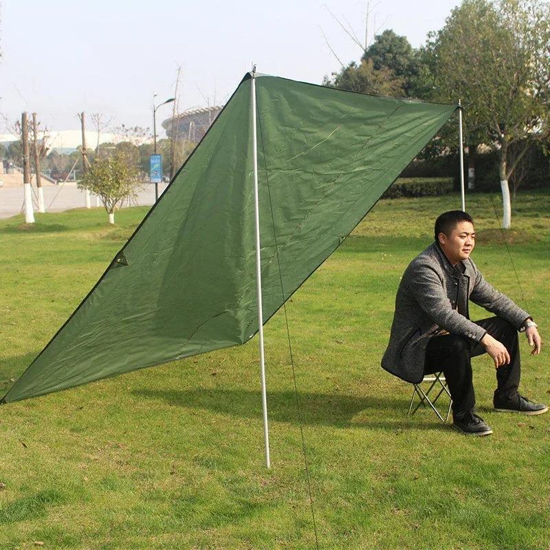 Waterproof Camping Tent Tarp & Sun Shade Shelter armygreen-m by HitMyNeed