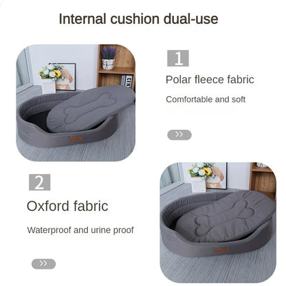 Waterproof Chew-Resistant Pet Sofa Bed by HitMyNeed