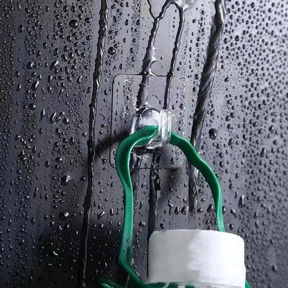 Waterproof Clear Self-Adhesive Wall Hangers (10 Pack) by HitMyNeed