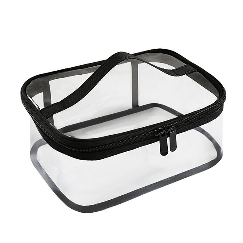 Waterproof Clear Travel Makeup and Toiletry Bag by HitMyNeed