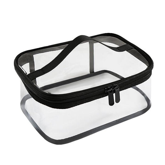 Waterproof Clear Travel Makeup and Toiletry Bag by HitMyNeed