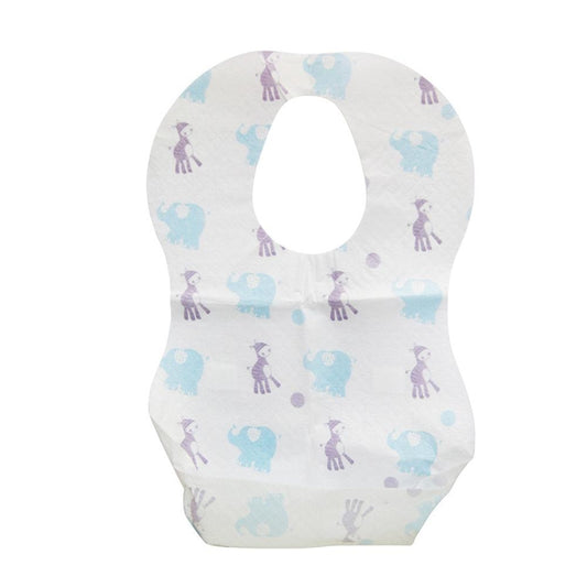 Waterproof Disposable Bibs for Babies and Toddlers by HitMyNeed