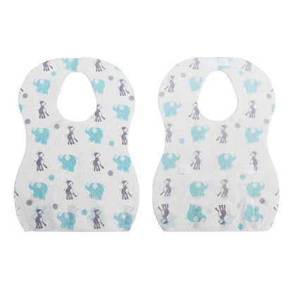Waterproof Disposable Bibs for Babies and Toddlers by HitMyNeed