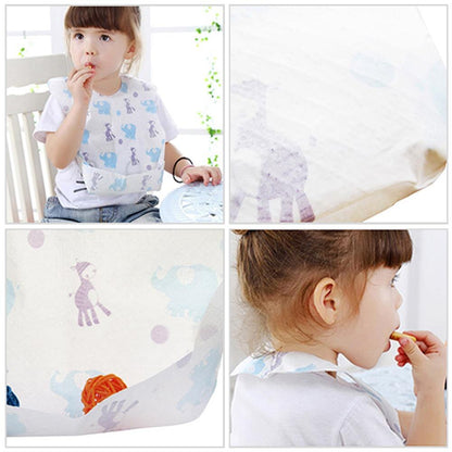 Waterproof Disposable Bibs for Babies and Toddlers by HitMyNeed
