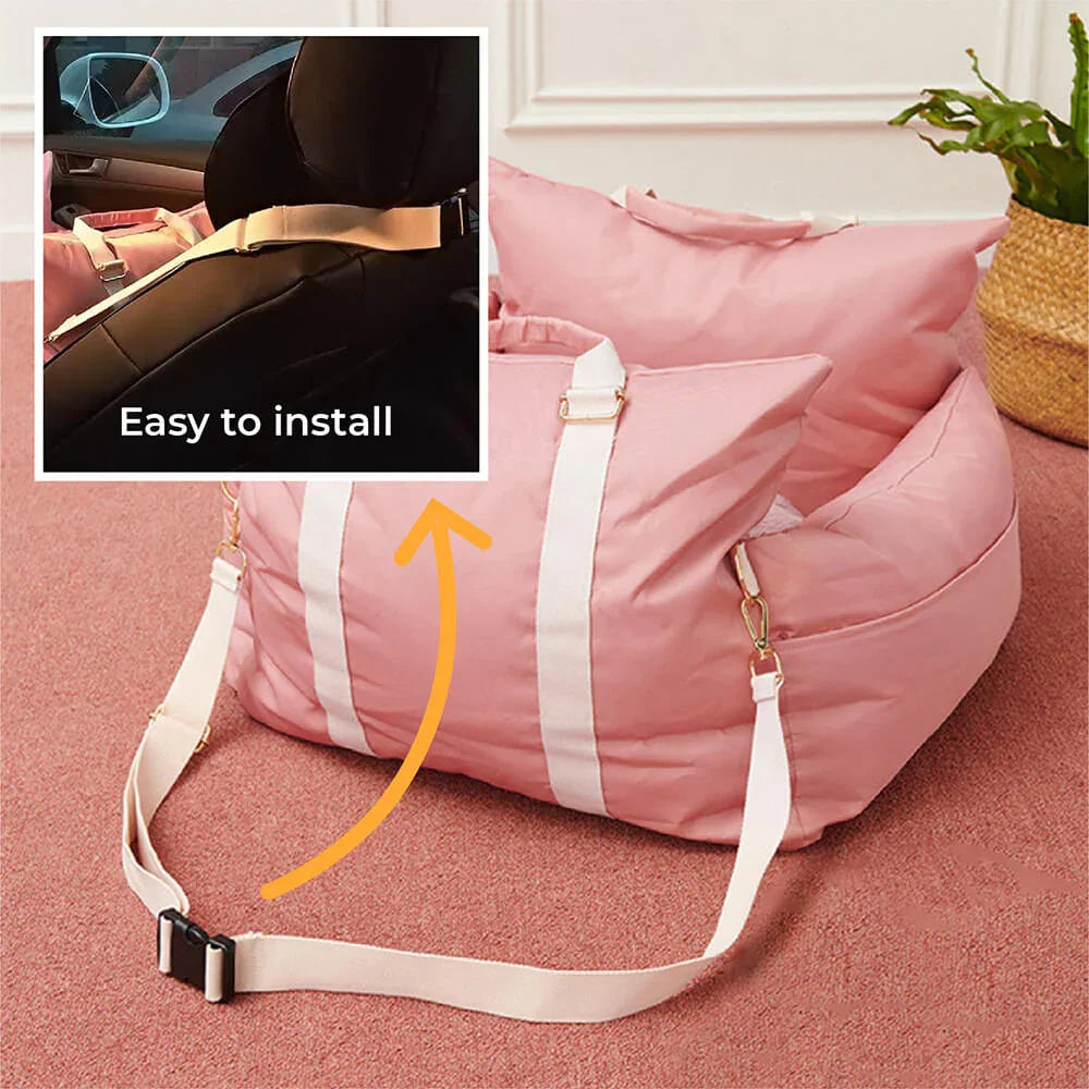 Waterproof Dog Car Seat Cover and Travel Pet Bed by HitMyNeed