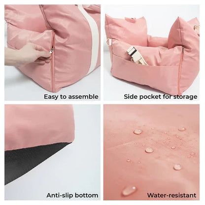 Waterproof Dog Car Seat Cover and Travel Pet Bed by HitMyNeed