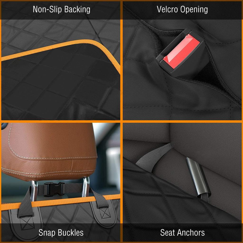 Waterproof Dog Car Seat Cover Hammock, 137 x 147 cm by HitMyNeed