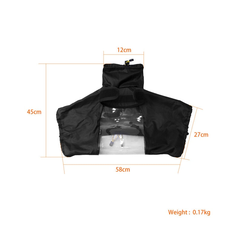 Waterproof DSLR Camera Rain Cover with Hand Sleeves by HitMyNeed