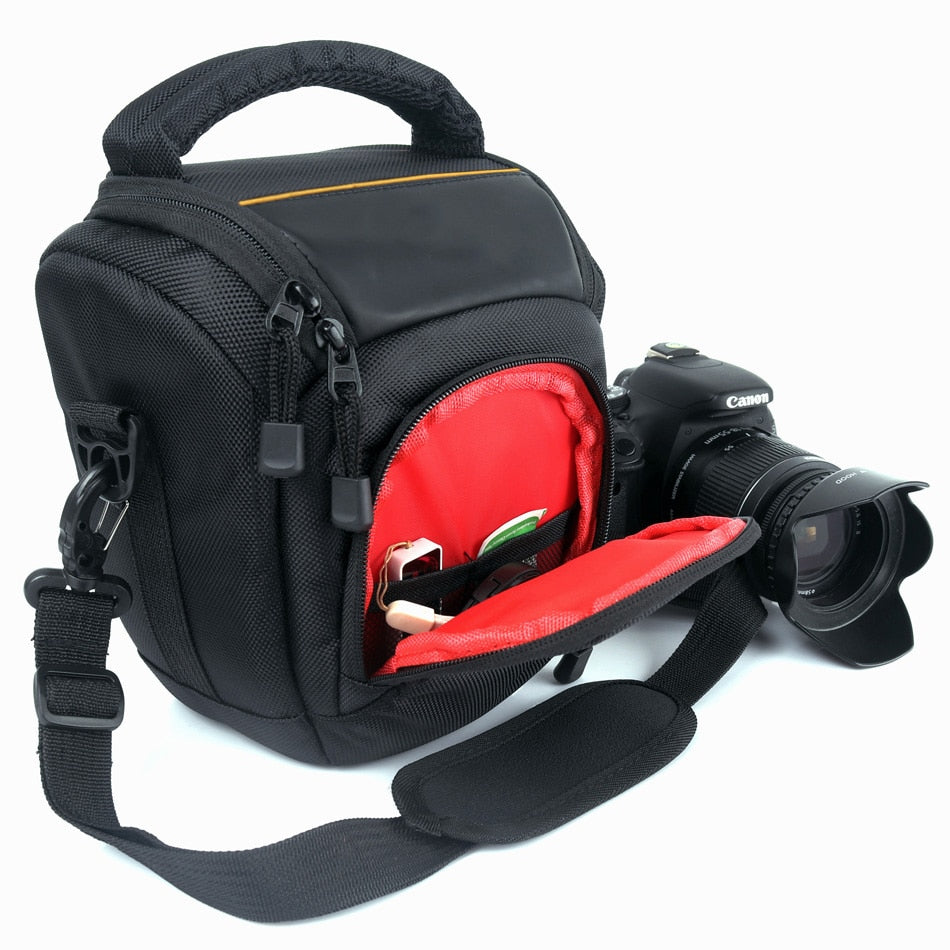 Waterproof DSLR Camera Sling Bag with Padded Insert by HitMyNeed