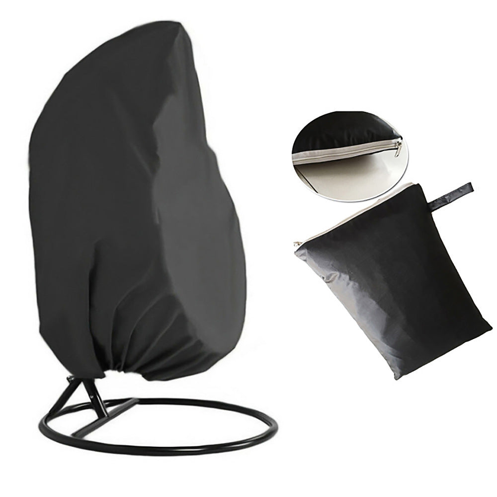 Waterproof Egg Chair Cover with Zipper by HitMyNeed