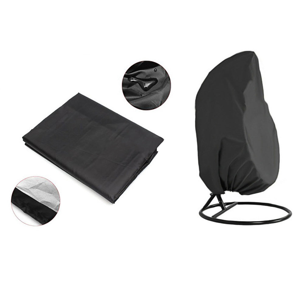 Waterproof Egg Chair Cover with Zipper by HitMyNeed