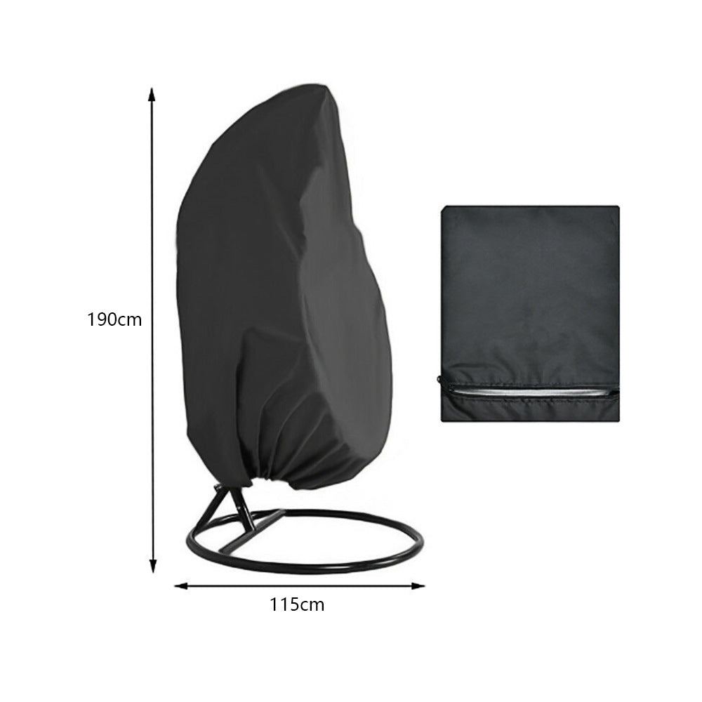 Waterproof Egg Chair Cover with Zipper by HitMyNeed