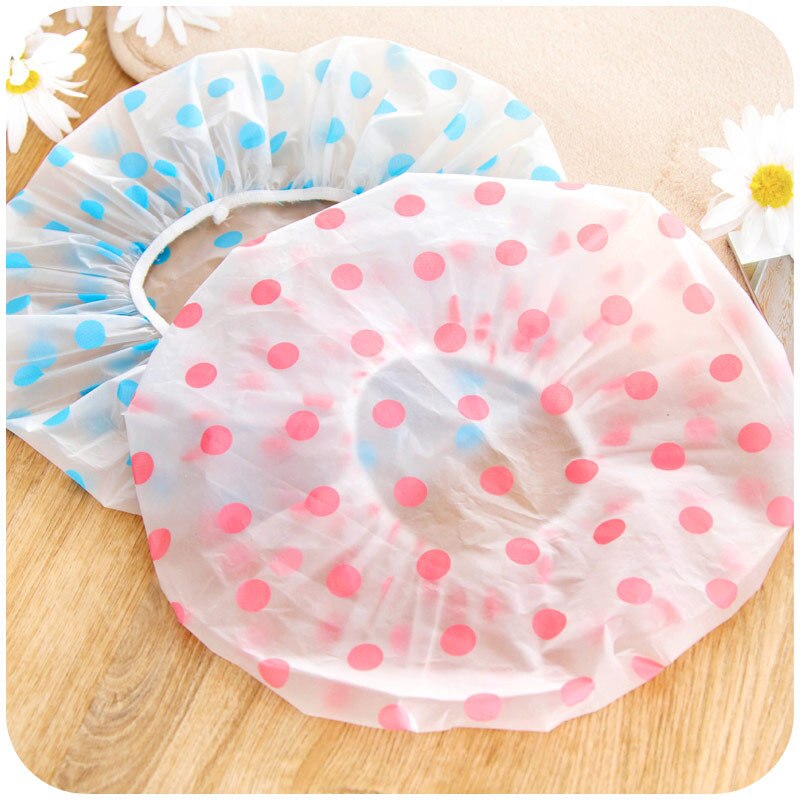 Waterproof Elastic Shower Cap Hair Cover by HitMyNeed