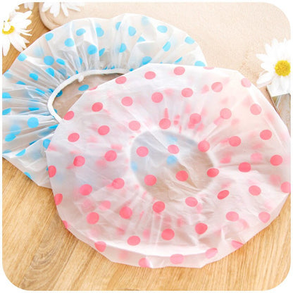 Waterproof Elastic Shower Cap Hair Cover by HitMyNeed