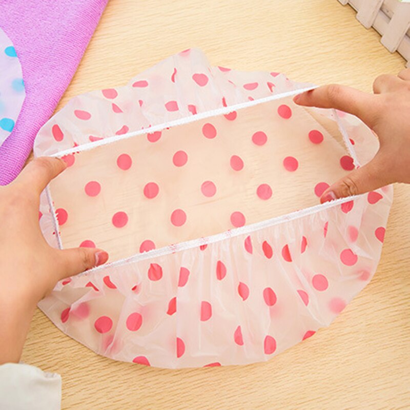 Waterproof Elastic Shower Cap Hair Cover by HitMyNeed