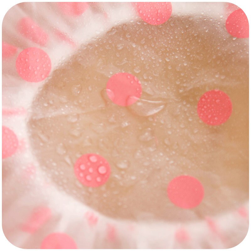 Waterproof Elastic Shower Cap Hair Cover by HitMyNeed