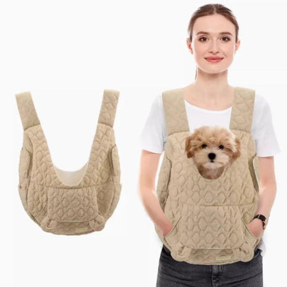 Waterproof Extra Large Pet Carrier Chest Backpack haki by HitMyNeed