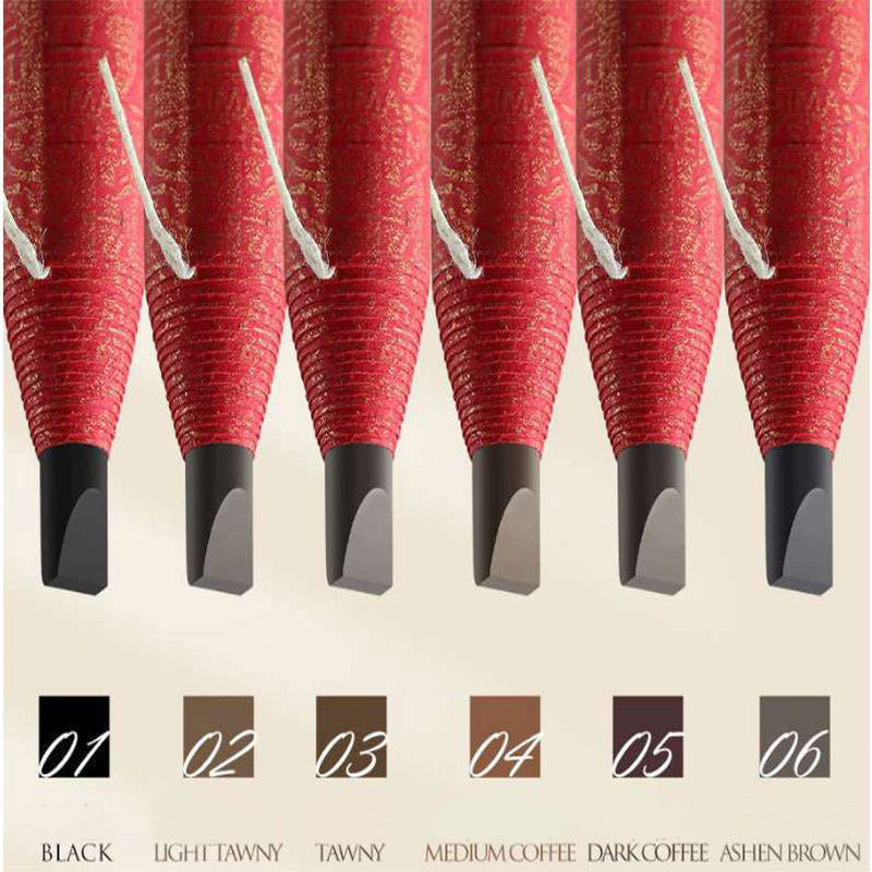 Waterproof Eyebrow Pencil Tattoo Tint Enhancer light-brown by HitMyNeed