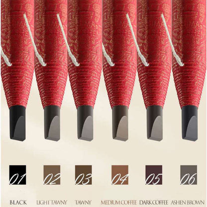 Waterproof Eyebrow Pencil Tattoo Tint Enhancer light-brown by HitMyNeed
