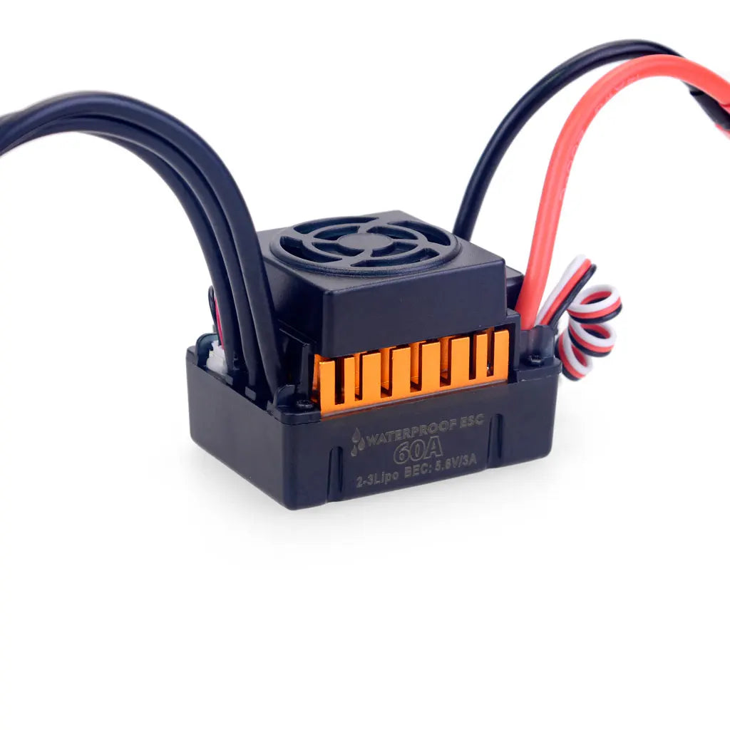 Waterproof F540 3300KV/4370KV Motor & 60A ESC for Wltoys by HitMyNeed