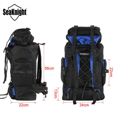Waterproof Fishing Tackle Backpack 49L Rucksack by HitMyNeed
