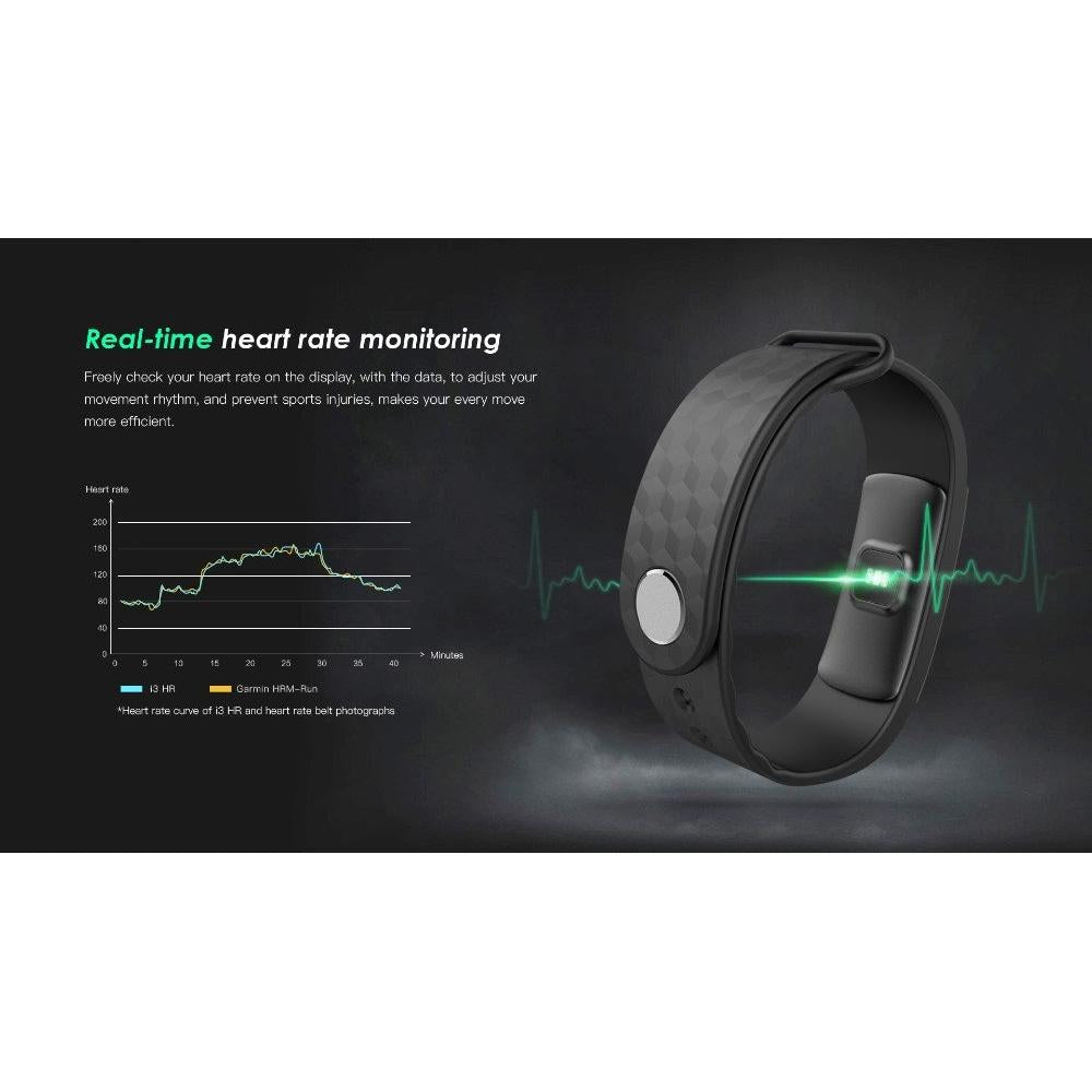 Waterproof Fitness Tracker Wristband with OLED Display by HitMyNeed