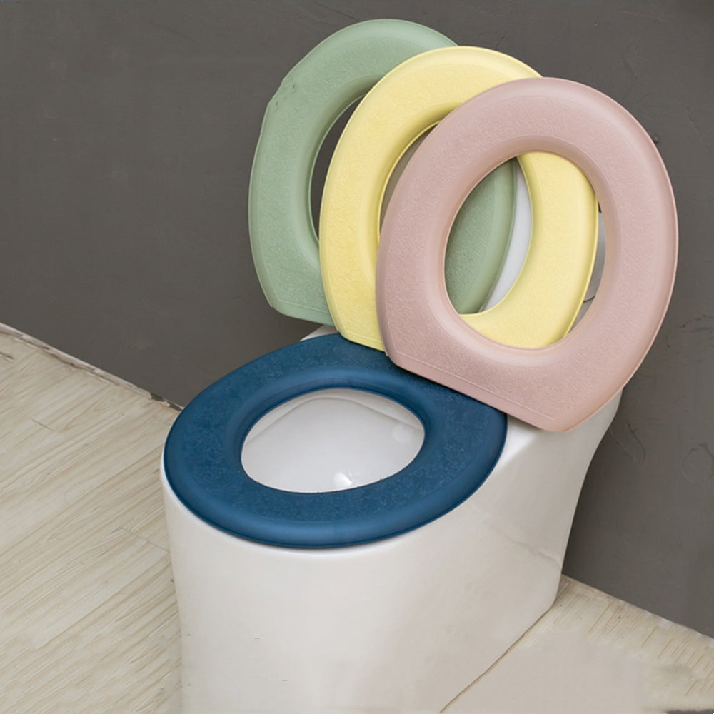 Waterproof Foam Padded Toilet Seat Cover by HitMyNeed