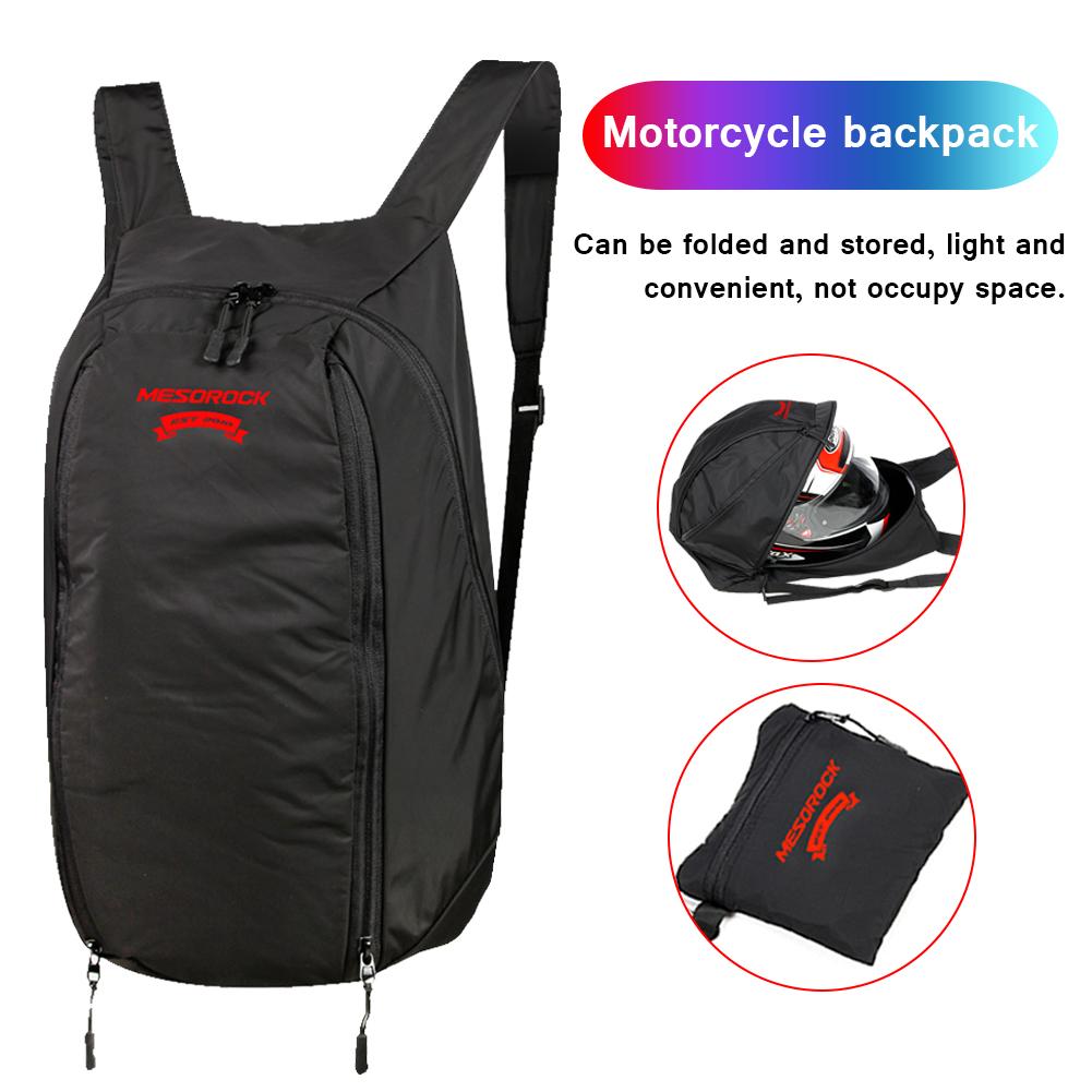 Waterproof Foldable Motorcycle Helmet Backpack by HitMyNeed