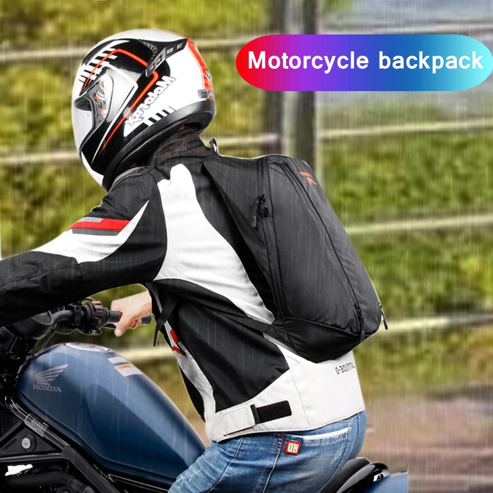 Waterproof Foldable Motorcycle Helmet Backpack by HitMyNeed