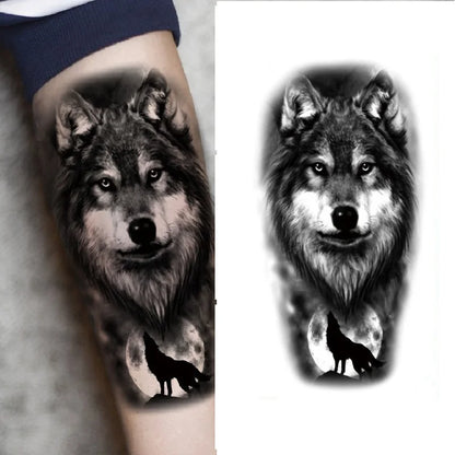 Waterproof Forest Animal Temporary Tattoo Sticker by HitMyNeed