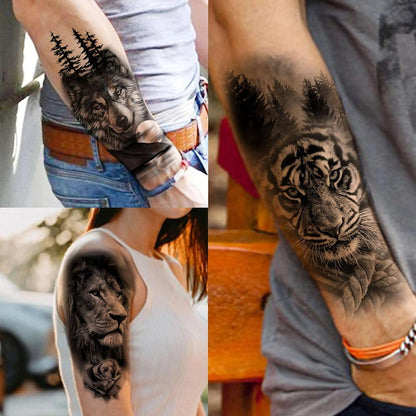 Waterproof Forest Animal Temporary Tattoo Sticker by HitMyNeed