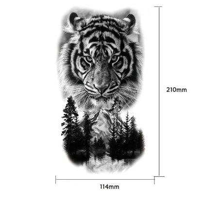 Waterproof Forest Animal Temporary Tattoo Sticker by HitMyNeed
