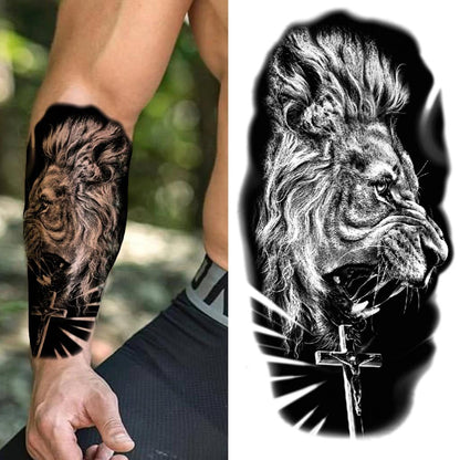Waterproof Forest Animal Temporary Tattoo Sticker xqb-373 by HitMyNeed