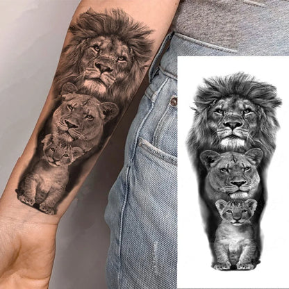 Waterproof Forest Animal Temporary Tattoo Sticker xqb-442 by HitMyNeed
