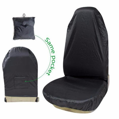 Waterproof Front Seat Cover with Pocket by HitMyNeed