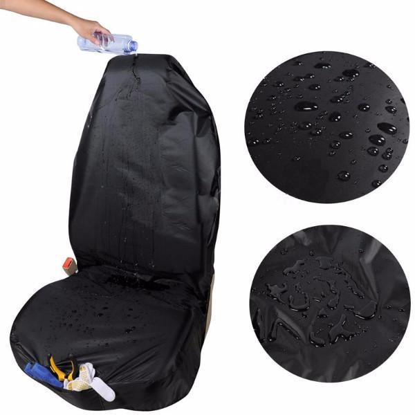 Waterproof Front Seat Cover with Pocket by HitMyNeed