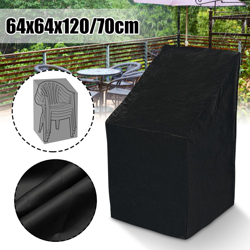 Waterproof Garden Chair Stack Cover with Storage Bag by HitMyNeed