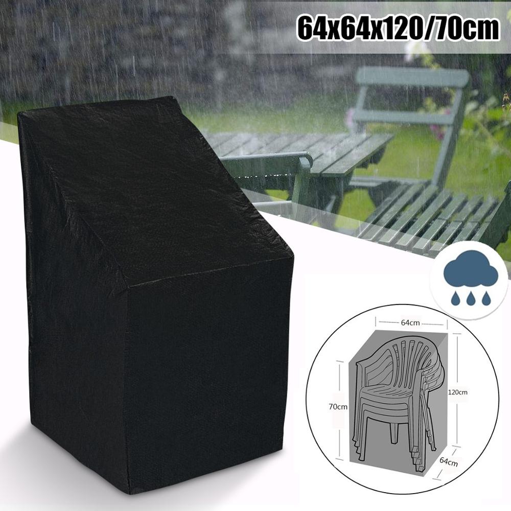 Waterproof Garden Chair Stack Cover with Storage Bag by HitMyNeed
