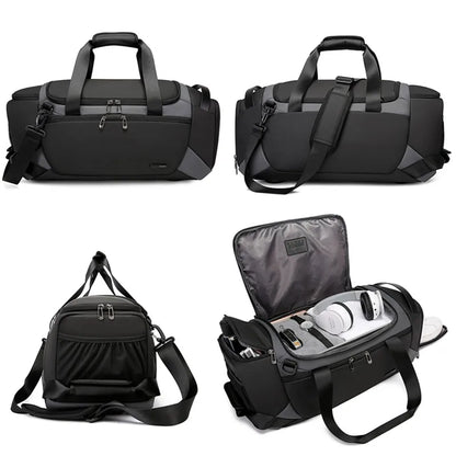 Waterproof Gym Sports Bag with Dry Wet Separation by HitMyNeed