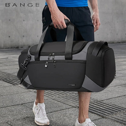 Waterproof Gym Sports Bag with Dry Wet Separation by HitMyNeed
