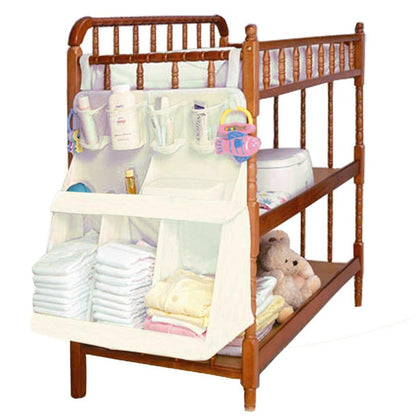 Waterproof Hanging Crib Diaper Organizer by HitMyNeed