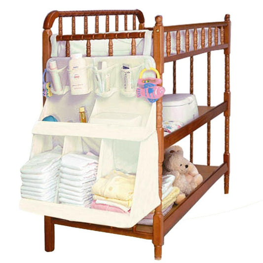 Waterproof Hanging Crib Diaper Organizer by HitMyNeed