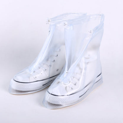 Waterproof High-Cut Shoe Covers with Zipper by HitMyNeed