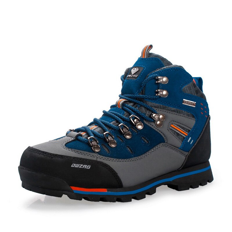 Waterproof Hiking Shoes for Trail & Winter Use blue 42 by HitMyNeed