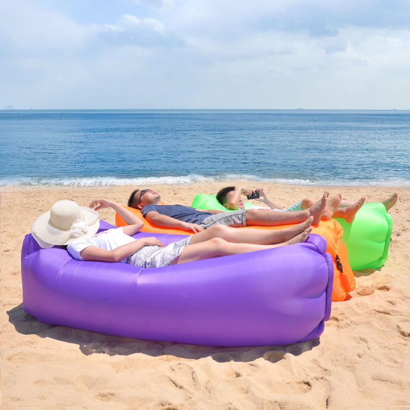 Waterproof Inflatable Lounge Chair & Camping Air Bed by HitMyNeed
