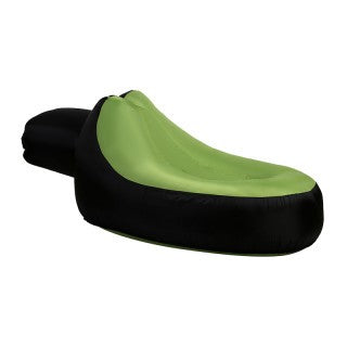 Waterproof Inflatable Lounge Chair & Camping Air Bed b012-black-green by HitMyNeed