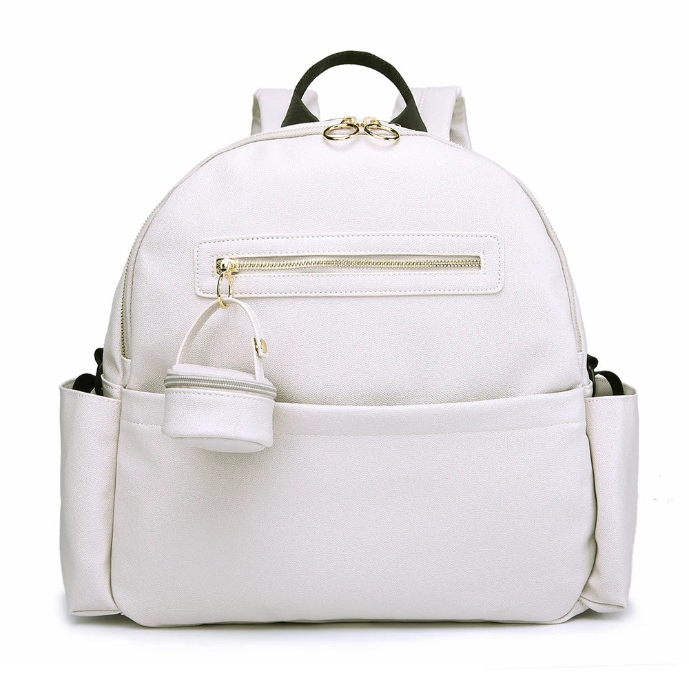 Waterproof Large Capacity Newborn Diaper Backpack gray by HitMyNeed