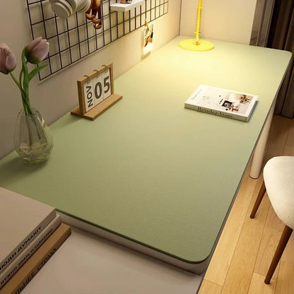 Waterproof Leather Table Cloth & Desk Mat green 70120cm by HitMyNeed