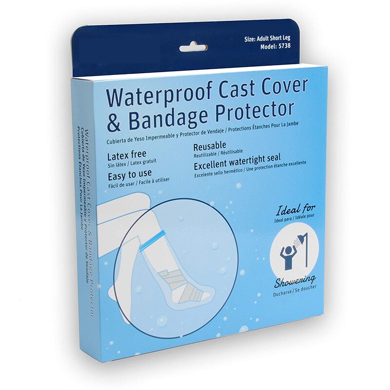 Waterproof Leg Cast Cover for Shower by HitMyNeed