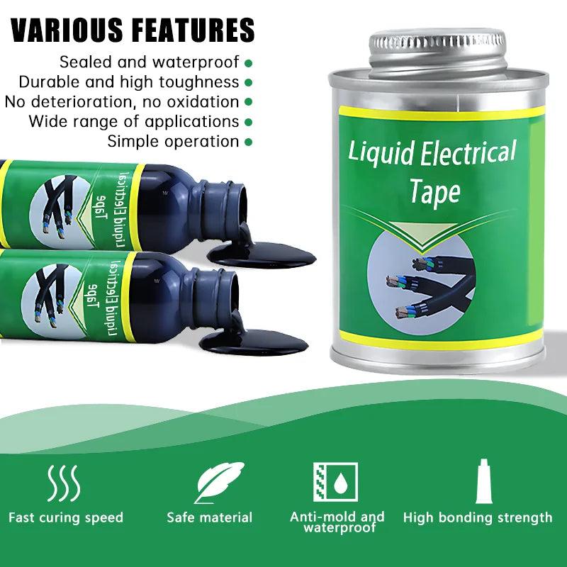 Waterproof Liquid Electrical Tape Insulation Sealant by HitMyNeed